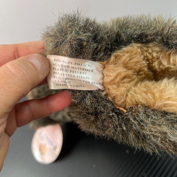 Helzberg Diamonds 2008 Toodles Yorkie Stuffed Animal Plush Dog Pink Ribbon - Picture 11 of 13